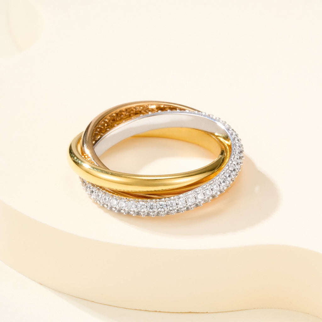 [ElanLuxe Jewelry]TRINITY 3.2MM RING COLLECTION