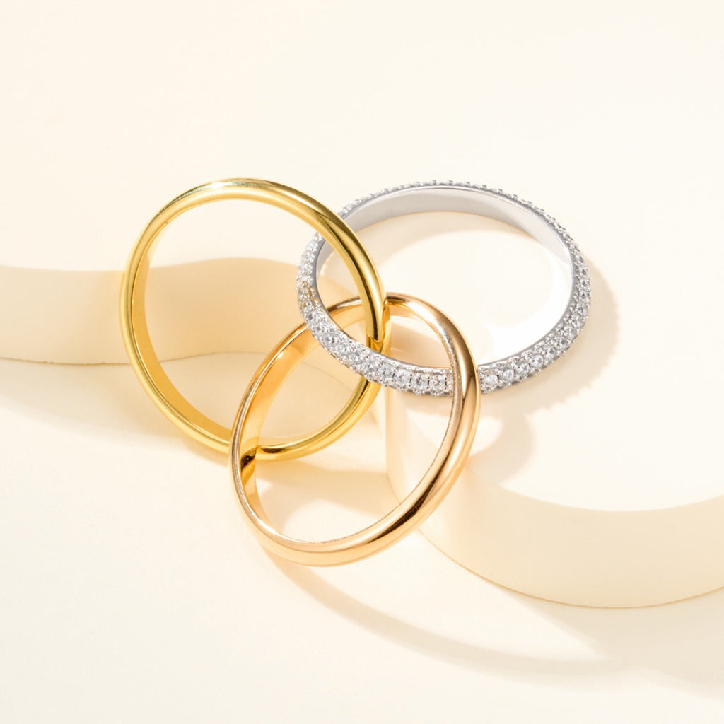 [ElanLuxe Jewelry]TRINITY 2.5MM RING COLLECTION