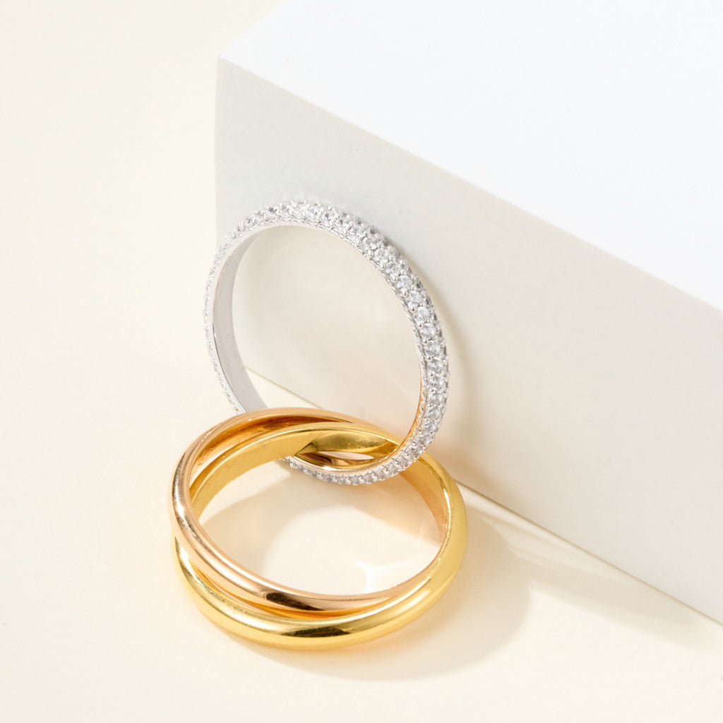[ElanLuxe Jewelry]TRINITY 2.5MM RING COLLECTION