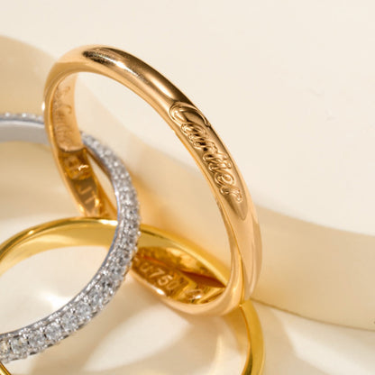 [ElanLuxe Jewelry]TRINITY 2.5MM RING COLLECTION