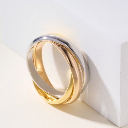 [ElanLuxe Jewelry]TRINITY 3.2MM RING COLLECTION
