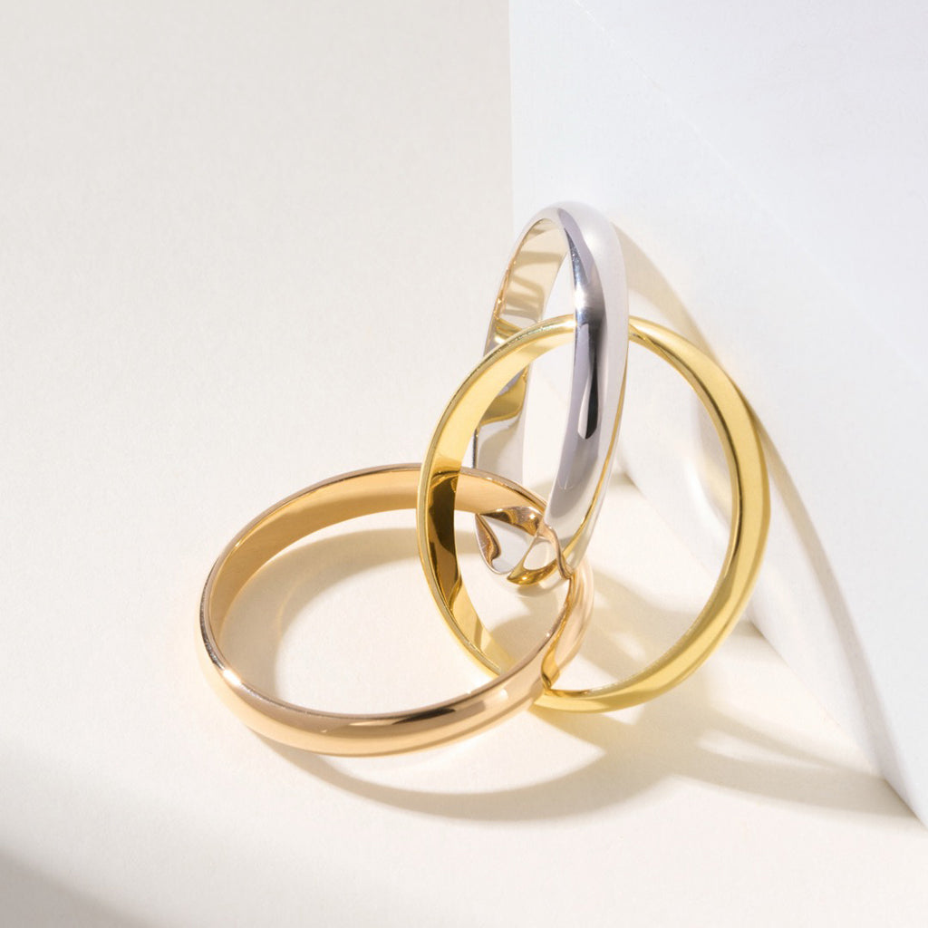 [ElanLuxe Jewelry]TRINITY 2.5MM RING COLLECTION