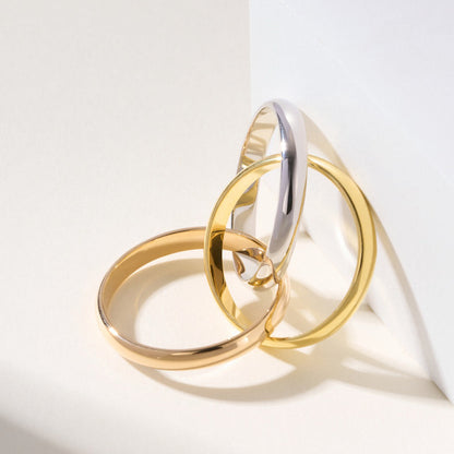 [ElanLuxe Jewelry]TRINITY 2.5MM RING COLLECTION
