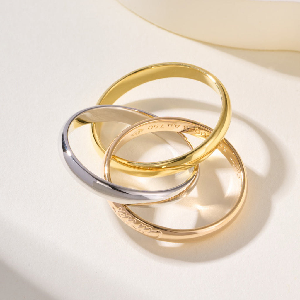 [ElanLuxe Jewelry]TRINITY 2.5MM RING COLLECTION