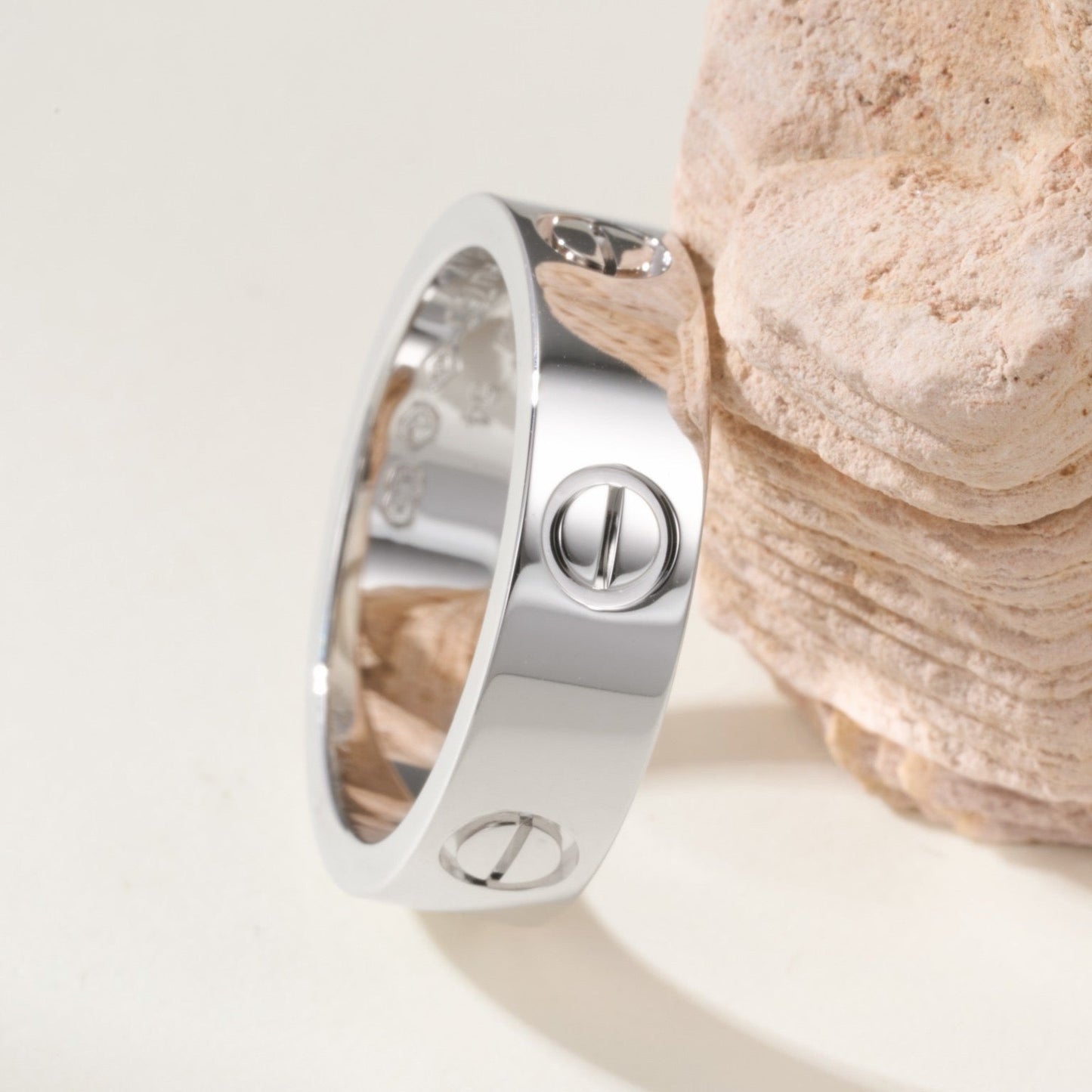 [ElanLuxe Jewelry]LOVE RING 5.5MM NO DIAMOND