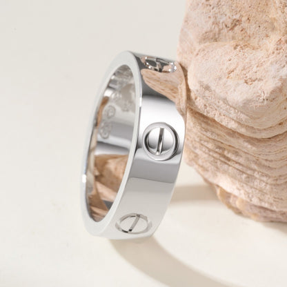 [ElanLuxe Jewelry]LOVE RING 5.5MM NO DIAMOND