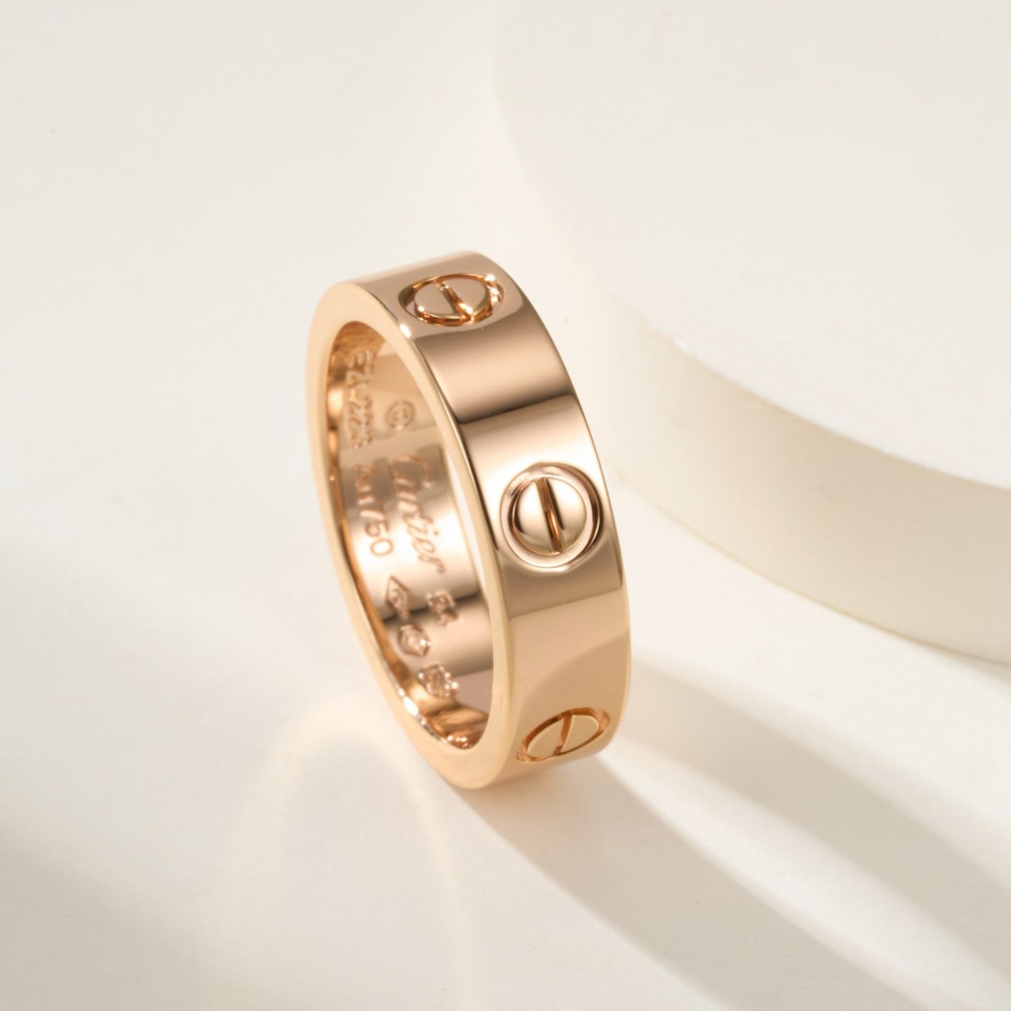 [ElanLuxe Jewelry]LOVE RING 5.5MM NO DIAMOND