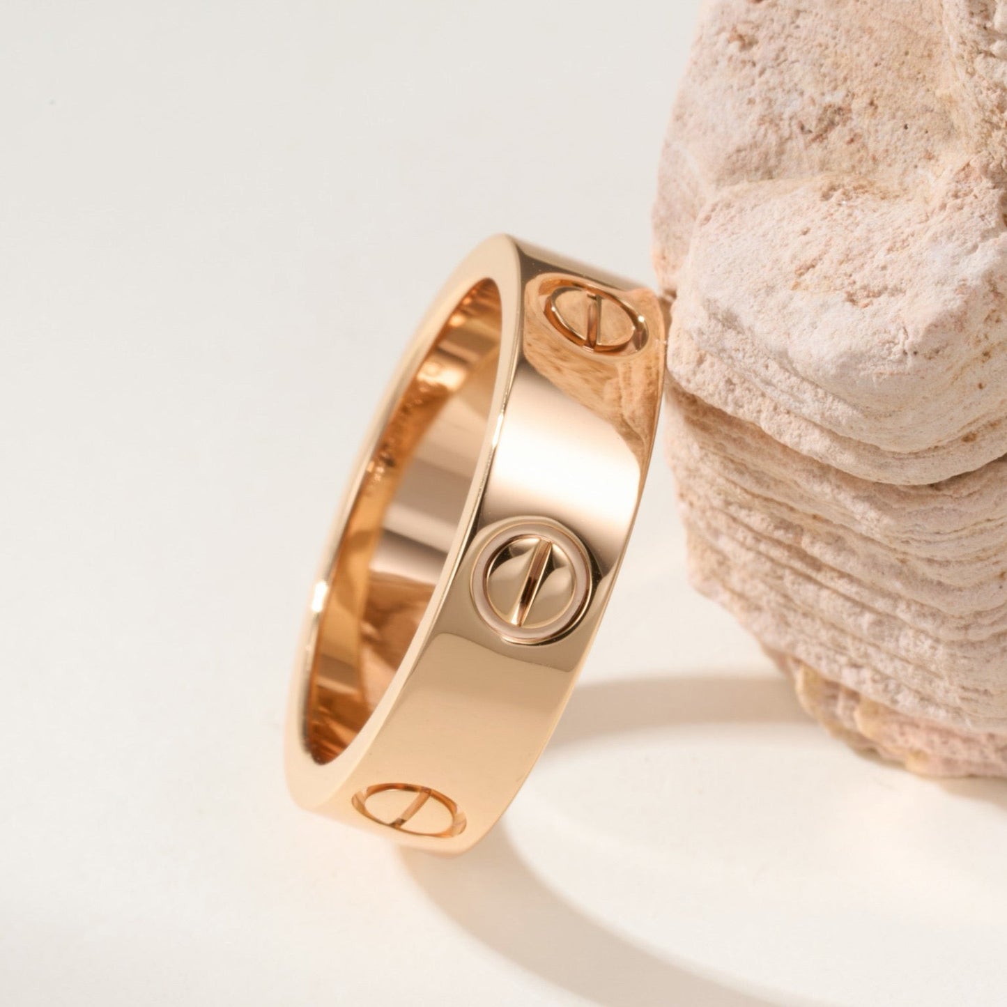 [ElanLuxe Jewelry]LOVE RING 5.5MM NO DIAMOND