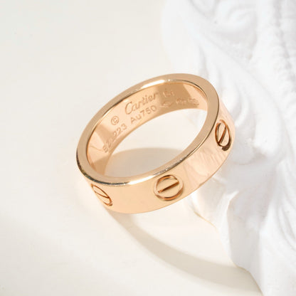 [ElanLuxe Jewelry]LOVE RING 5.5MM NO DIAMOND