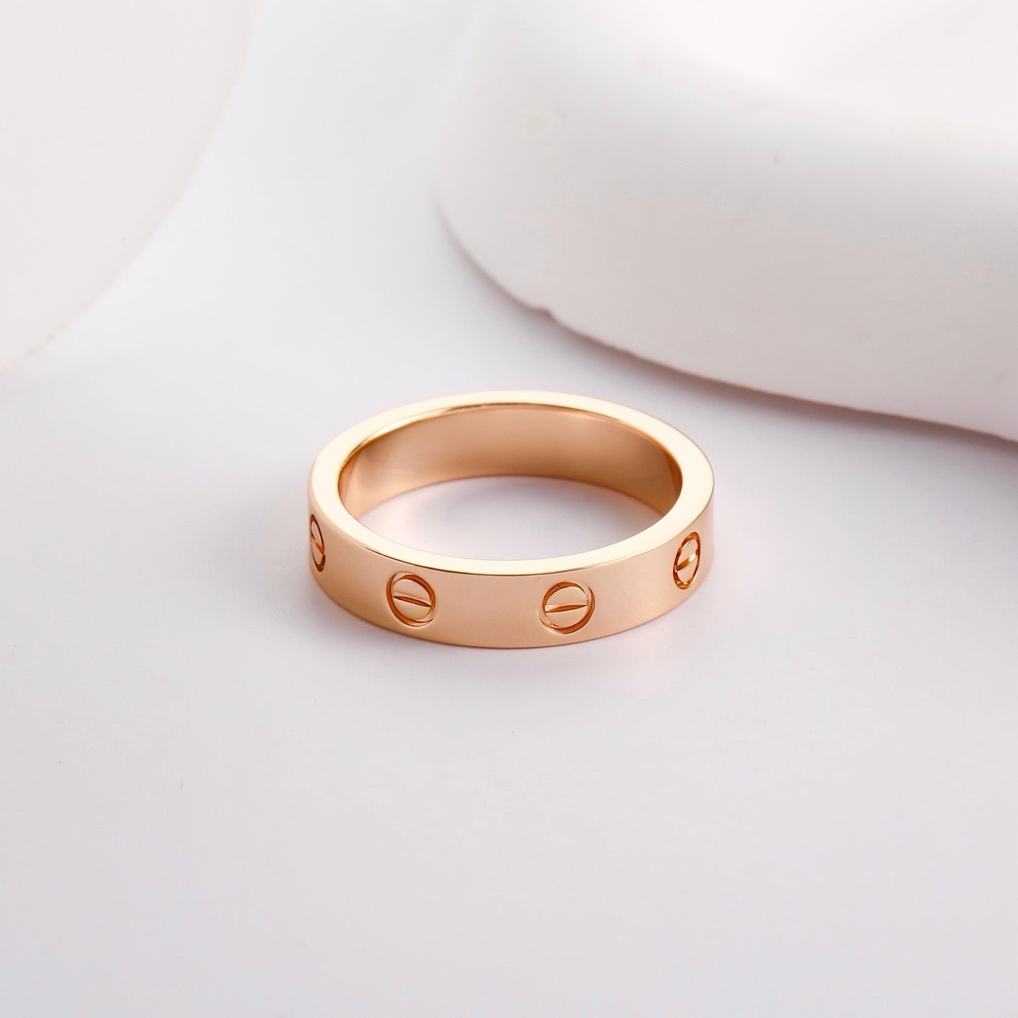 [ElanLuxe Jewelry]LOVE RING 3.6 MM NO DIAMOND
