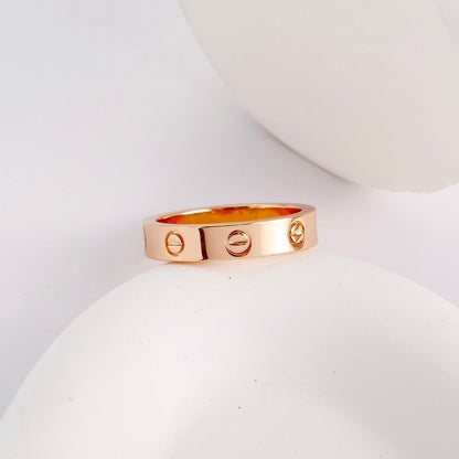 [ElanLuxe Jewelry]LOVE RING 3.6 MM NO DIAMOND