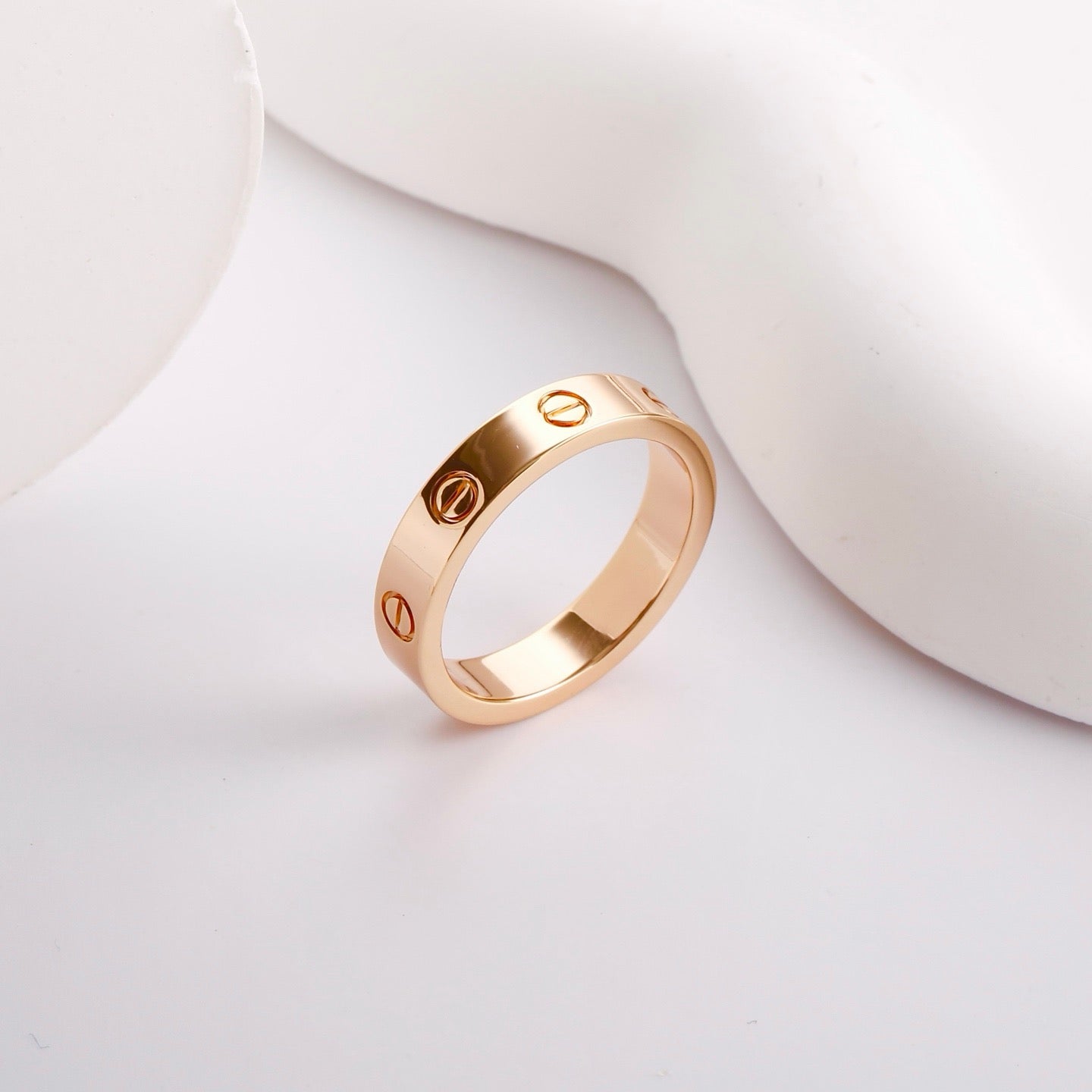 [ElanLuxe Jewelry]LOVE RING 3.6 MM NO DIAMOND