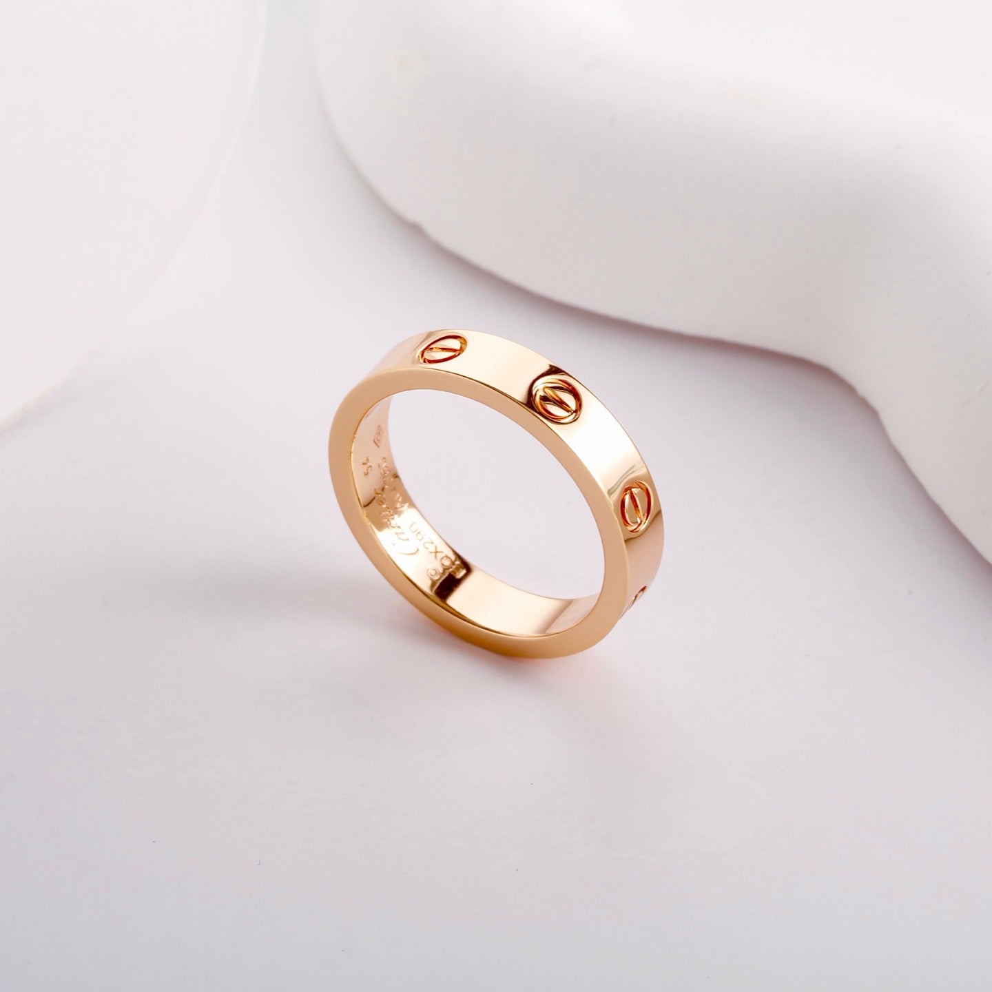 [ElanLuxe Jewelry]LOVE RING 3.6 MM NO DIAMOND