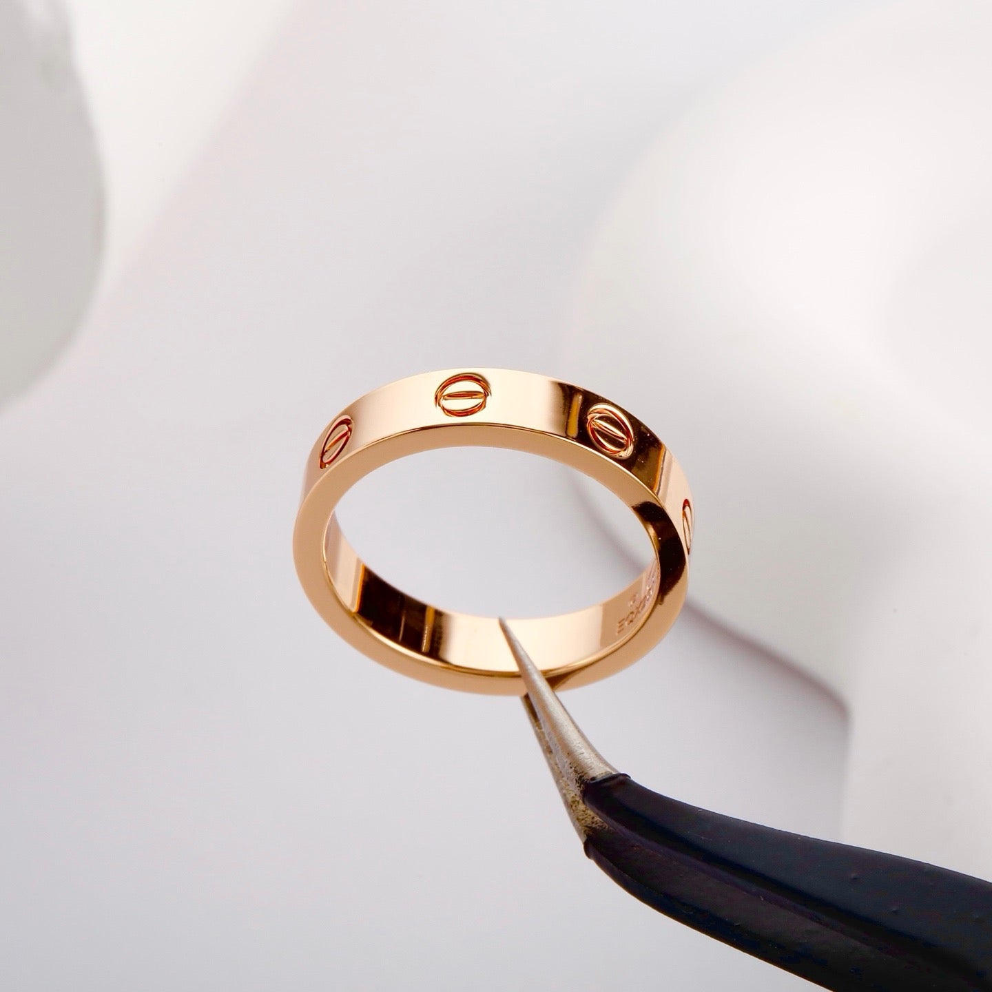 [ElanLuxe Jewelry]LOVE RING 3.6 MM NO DIAMOND