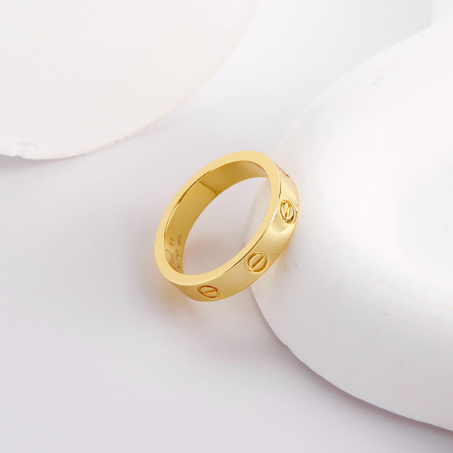 [ElanLuxe Jewelry]LOVE RING 3.6 MM NO DIAMOND