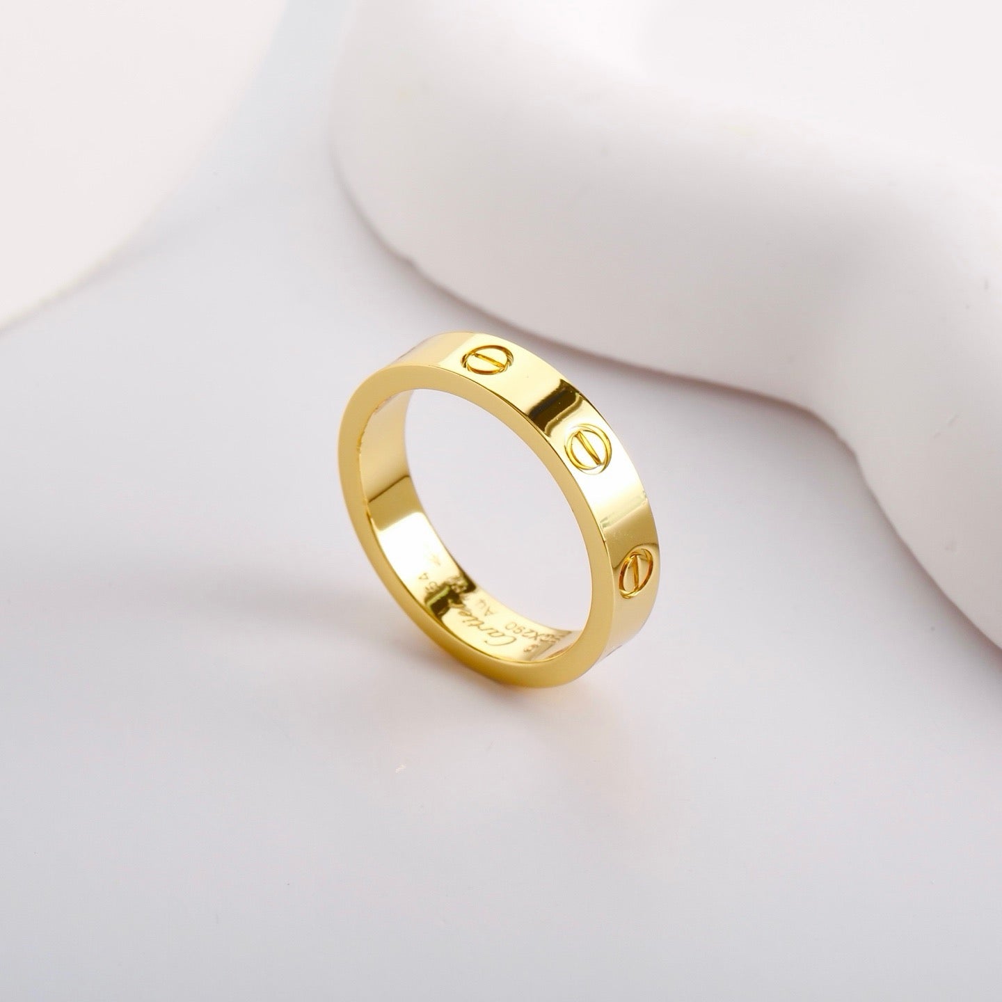 [ElanLuxe Jewelry]LOVE RING 3.6 MM NO DIAMOND