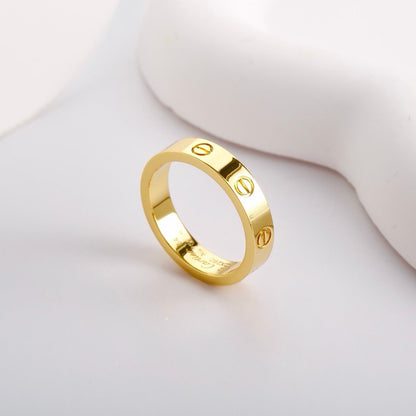 [ElanLuxe Jewelry]LOVE RING 3.6 MM NO DIAMOND