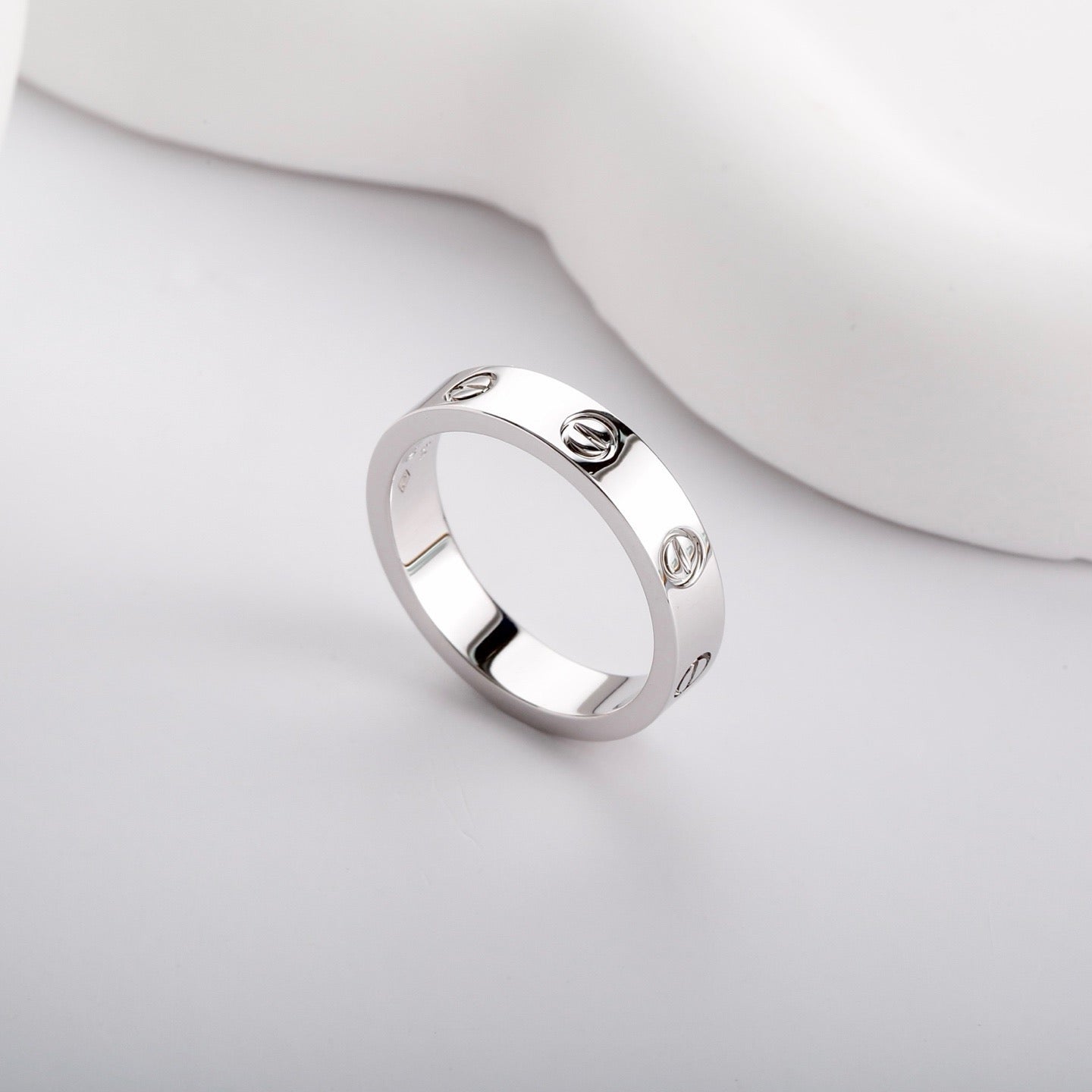 [ElanLuxe Jewelry]LOVE RING 3.6 MM NO DIAMOND
