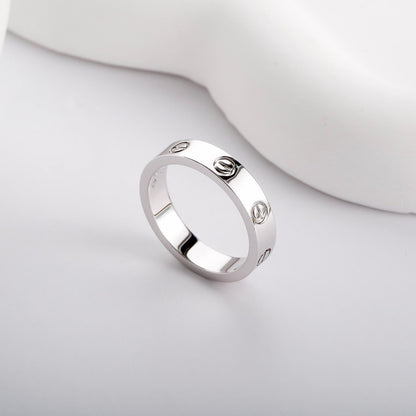 [ElanLuxe Jewelry]LOVE RING 3.6 MM NO DIAMOND