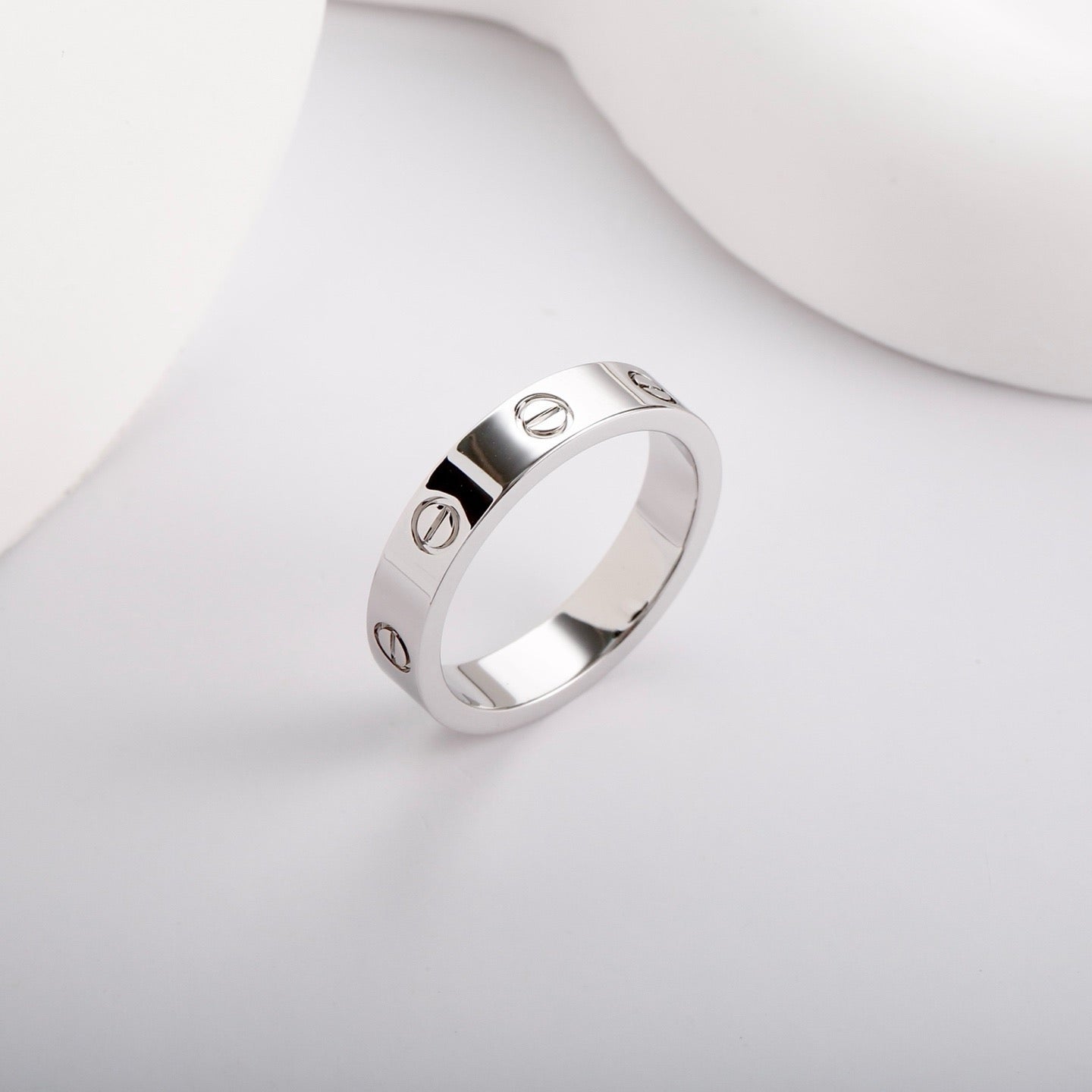 [ElanLuxe Jewelry]LOVE RING 3.6 MM NO DIAMOND