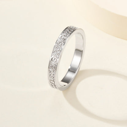 [ElanLuxe Jewelry]LOVE RING 2.65MM DIAMOND