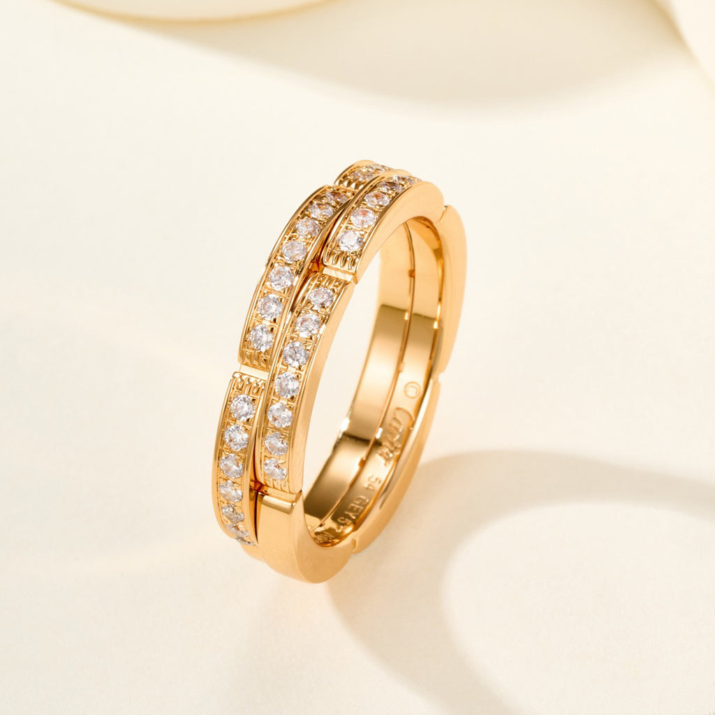 [ElanLuxe Jewelry]MAILLON PANTHERE DIAMOND RING