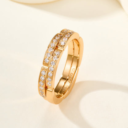 [ElanLuxe Jewelry]MAILLON PANTHERE DIAMOND RING