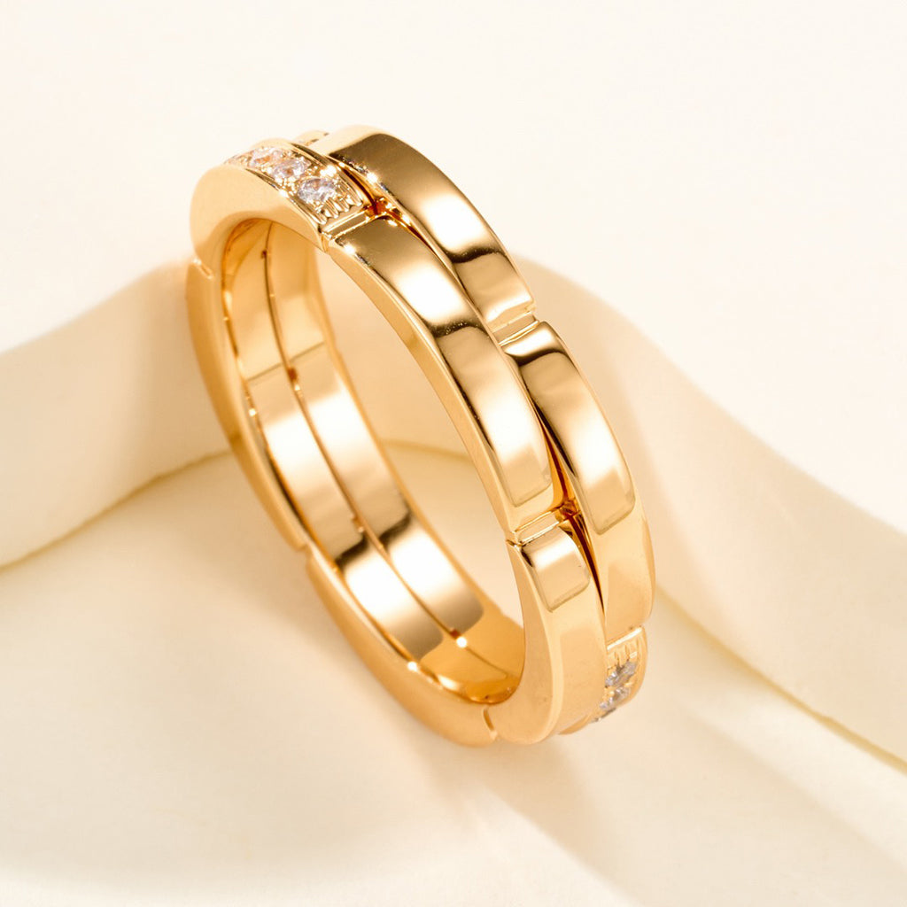 [ElanLuxe Jewelry]MAILLON PANTHERE DIAMOND RING