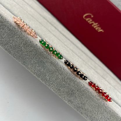 [ElanLuxe Jewelry]CLASH 7.9MM AGATE CHALCEDONY RING