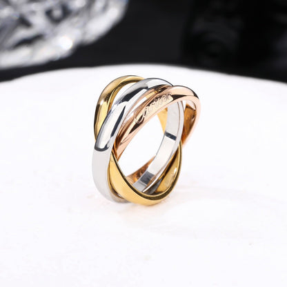 [ElanLuxe Jewelry]TRINITY 3.2MM RING COLLECTION