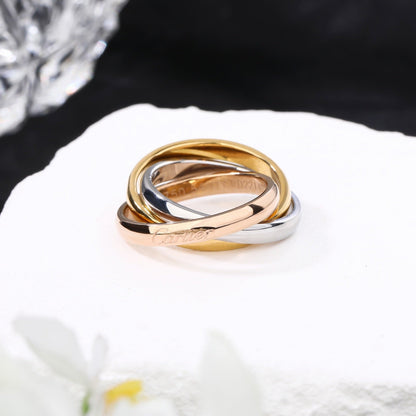 [ElanLuxe Jewelry]TRINITY 3.2MM RING COLLECTION