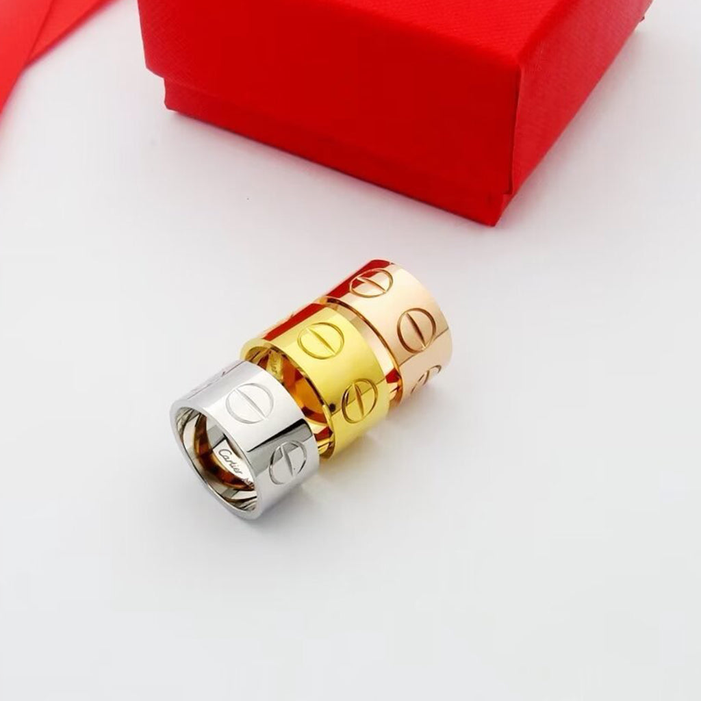 [ElanLuxe Jewelry]LOVE 11MM LARGE RING