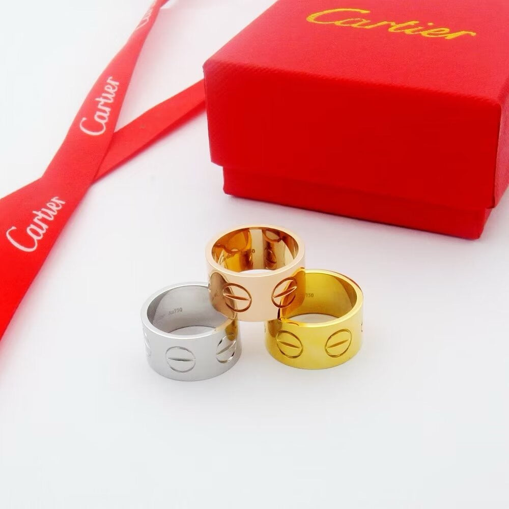 [ElanLuxe Jewelry]LOVE 11MM LARGE RING