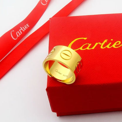 [ElanLuxe Jewelry]LOVE 11MM LARGE RING