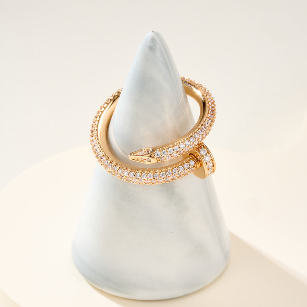 [ElanLuxe Jewelry]JUSTE RING 2.6MM FULL DIAMOND