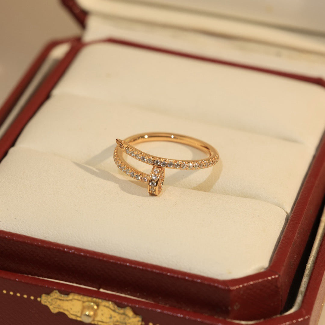 [ElanLuxe Jewelry]JUSTE 1.8MM FULL DIAMOND RING