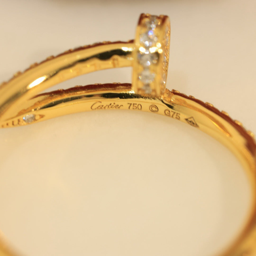 [ElanLuxe Jewelry]JUSTE 1.8MM FULL DIAMOND RING