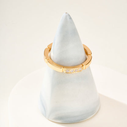 [ElanLuxe Jewelry]MAILLON PANTHERE 4 DIAMOND RING