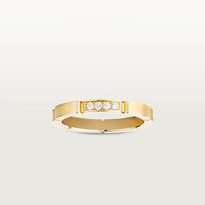 [ElanLuxe Jewelry]MAILLON PANTHERE 4 DIAMOND RING