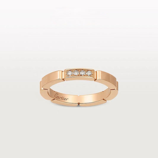 [ElanLuxe Jewelry]MAILLON PANTHERE 4 DIAMOND RING
