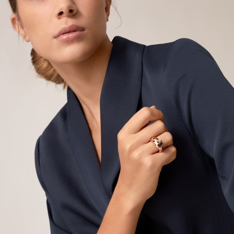 [ElanLuxe Jewelry]PANTHERE SPOTTED MEDIUM RING
