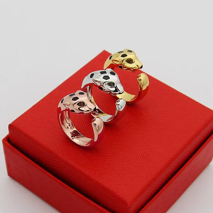[ElanLuxe Jewelry]PANTHERE SPOTTED MEDIUM RING