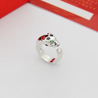 [ElanLuxe Jewelry]PANTHERE SPOTTED MEDIUM RING