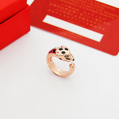 [ElanLuxe Jewelry]PANTHERE SPOTTED MEDIUM RING