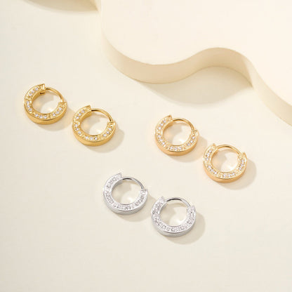 [ElanLuxe Jewelry]LOVE DIAMOND EARRINGS