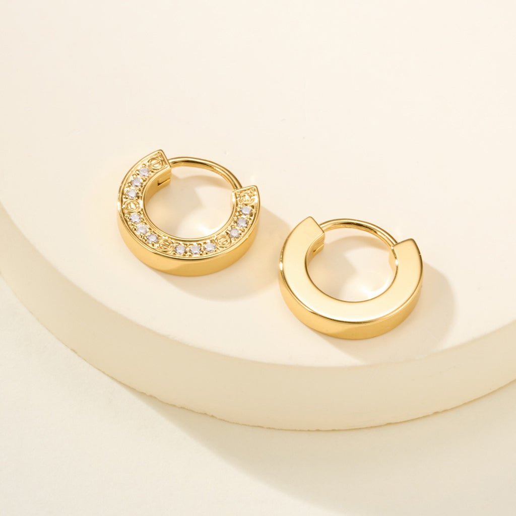 [ElanLuxe Jewelry]LOVE DIAMOND EARRINGS