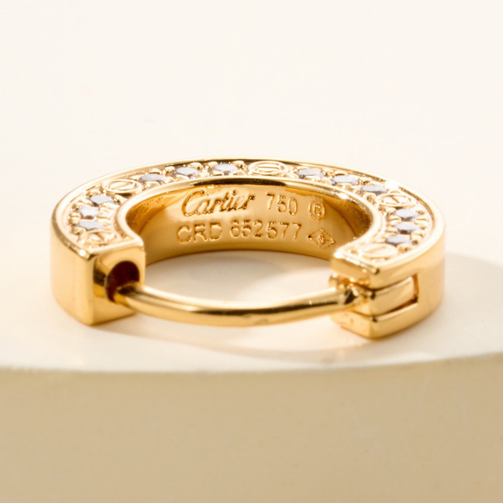 [ElanLuxe Jewelry]LOVE DIAMOND EARRINGS