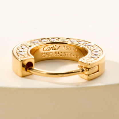 [ElanLuxe Jewelry]LOVE DIAMOND EARRINGS