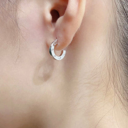 [ElanLuxe Jewelry]LOVE MINI EARRINGS