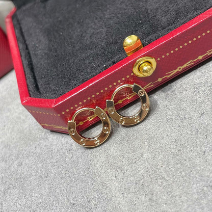 [ElanLuxe Jewelry]LOVE MINI EARRINGS